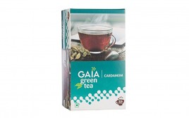 Gaia Green Tea, Cardamom   Box  25 pcs